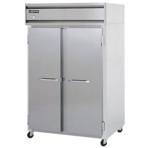 Continental Refrigerator Value Line Standard Solid Door Pass-Thru Freezers - 2 section 2F-PT