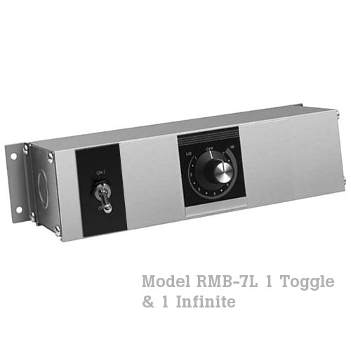 Hatco Remote Control Enclosure, 1 Toggle, 1 Infinite -208V RMB-7M