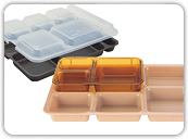 Meal Delivery Trays