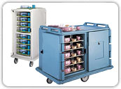 Meal Tray Delivery Carts